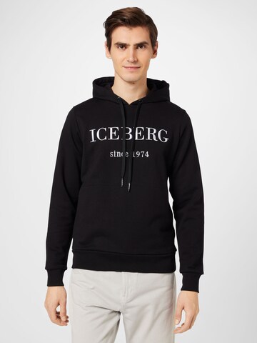 ICEBERG - Sweatshirt em preto: frente