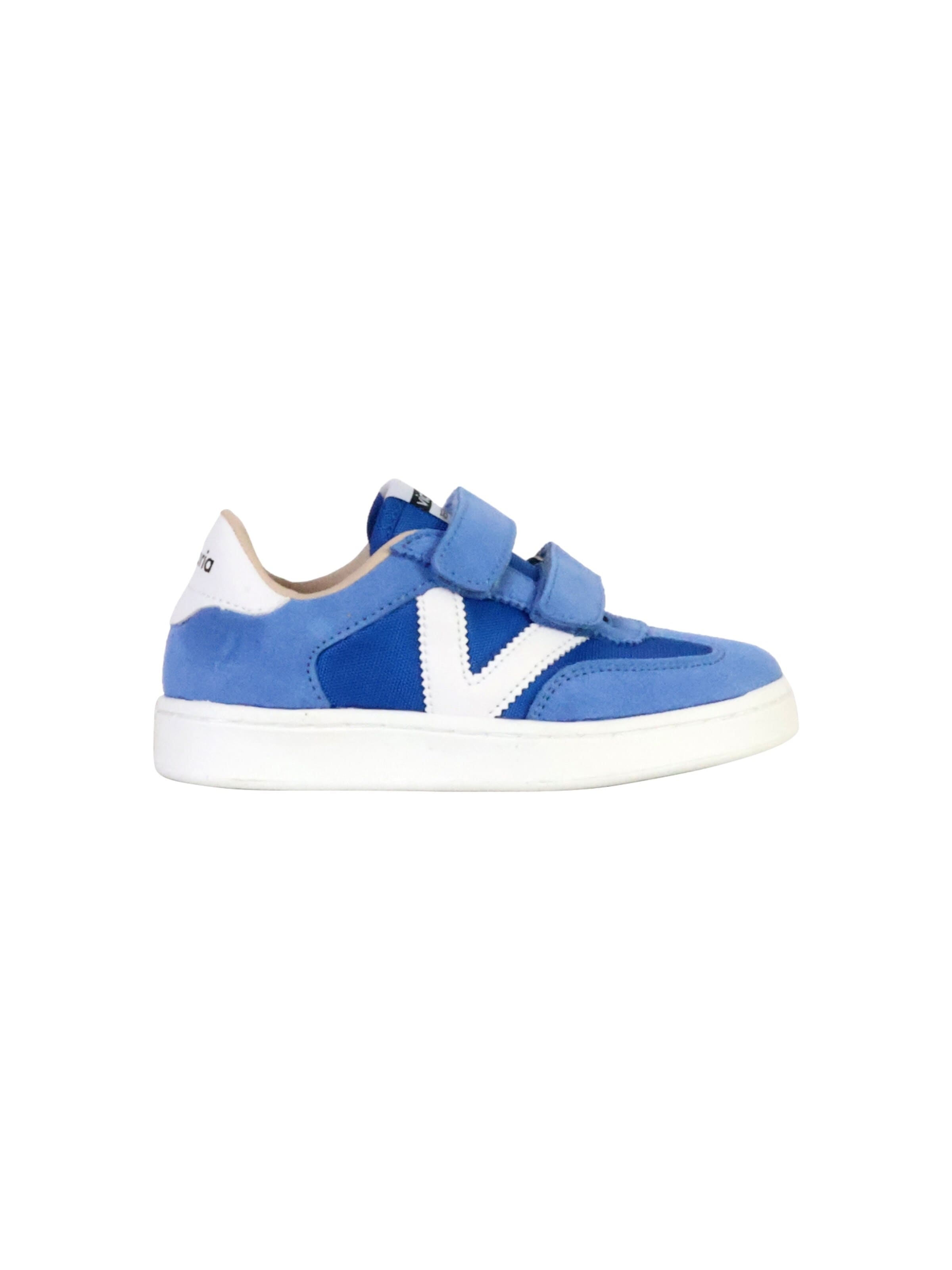 victoria - Zapatillas deportivas 'Niedrige Ledersneaker für Kinder' en azul