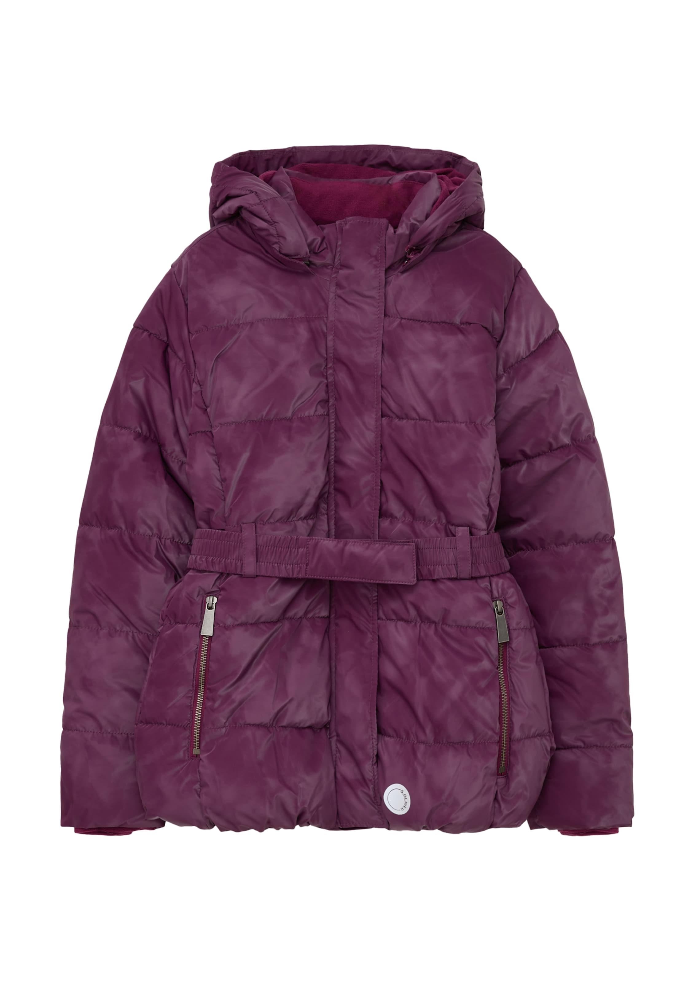 s.Oliver Winterjas in Lila: voorkant