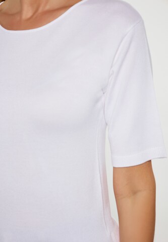 usha BLUE LABEL Свитер в Белый