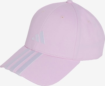 ADIDAS SPORTSWEAR - Gorra deportiva '3-Stripes New Logo Baseball' en rosa: frente