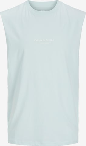 JACK & JONES T-shirt 'VESTERBRO' i blå: framsida