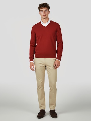 Pull-over Steppin' out en rouge : devant