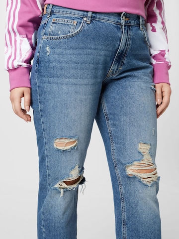 ONLY Carmakoma Regular Jeans 'ROBYN' in Blau