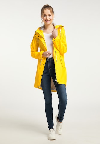 Manteau fonctionnel Schmuddelwedda en jaune