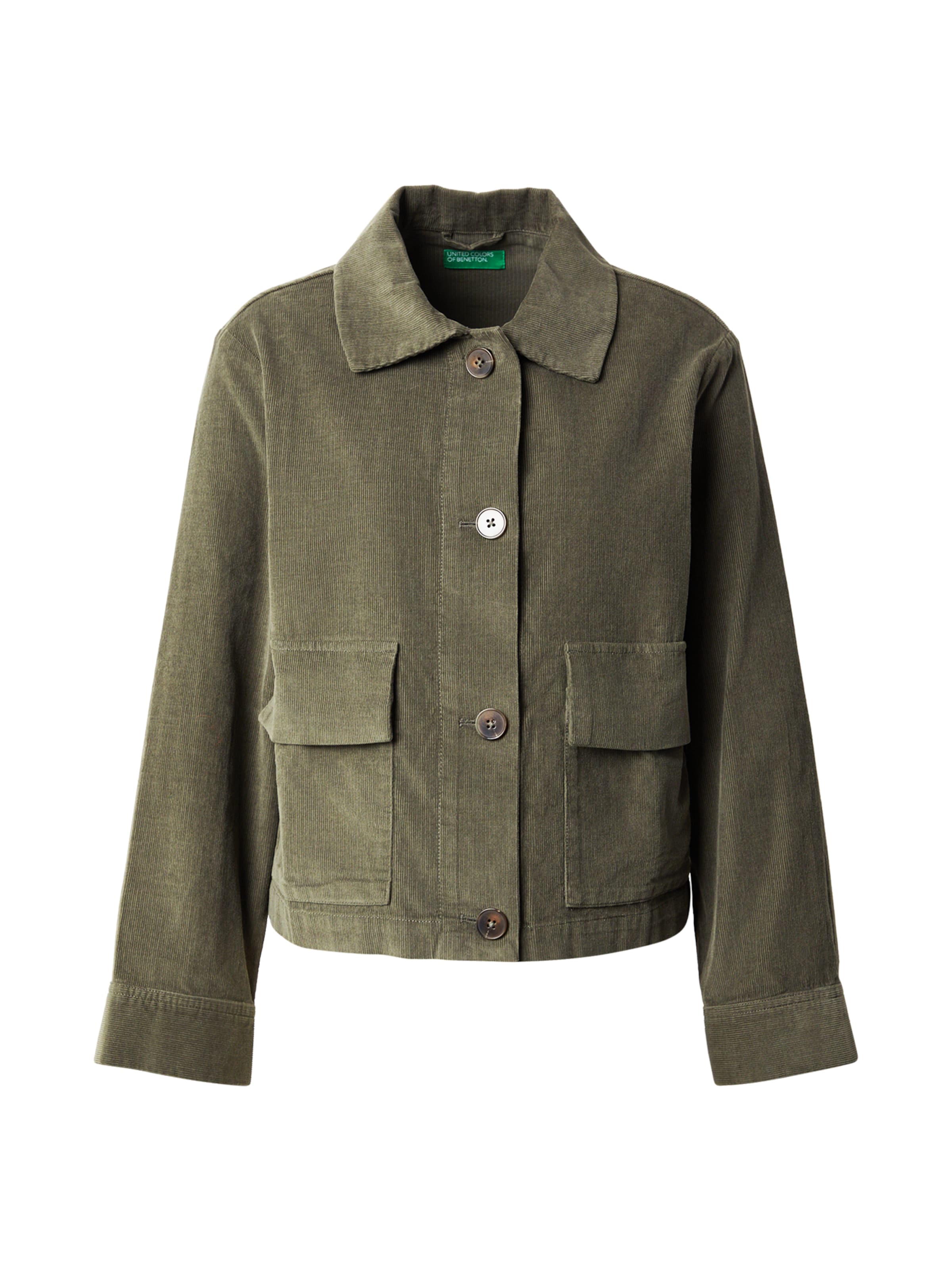 Chemisier UNITED COLORS OF BENETTON en vert : devant