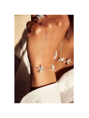 Leis Bracelet in White: front