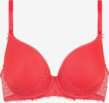 Mey T-shirt Bra in Red: front