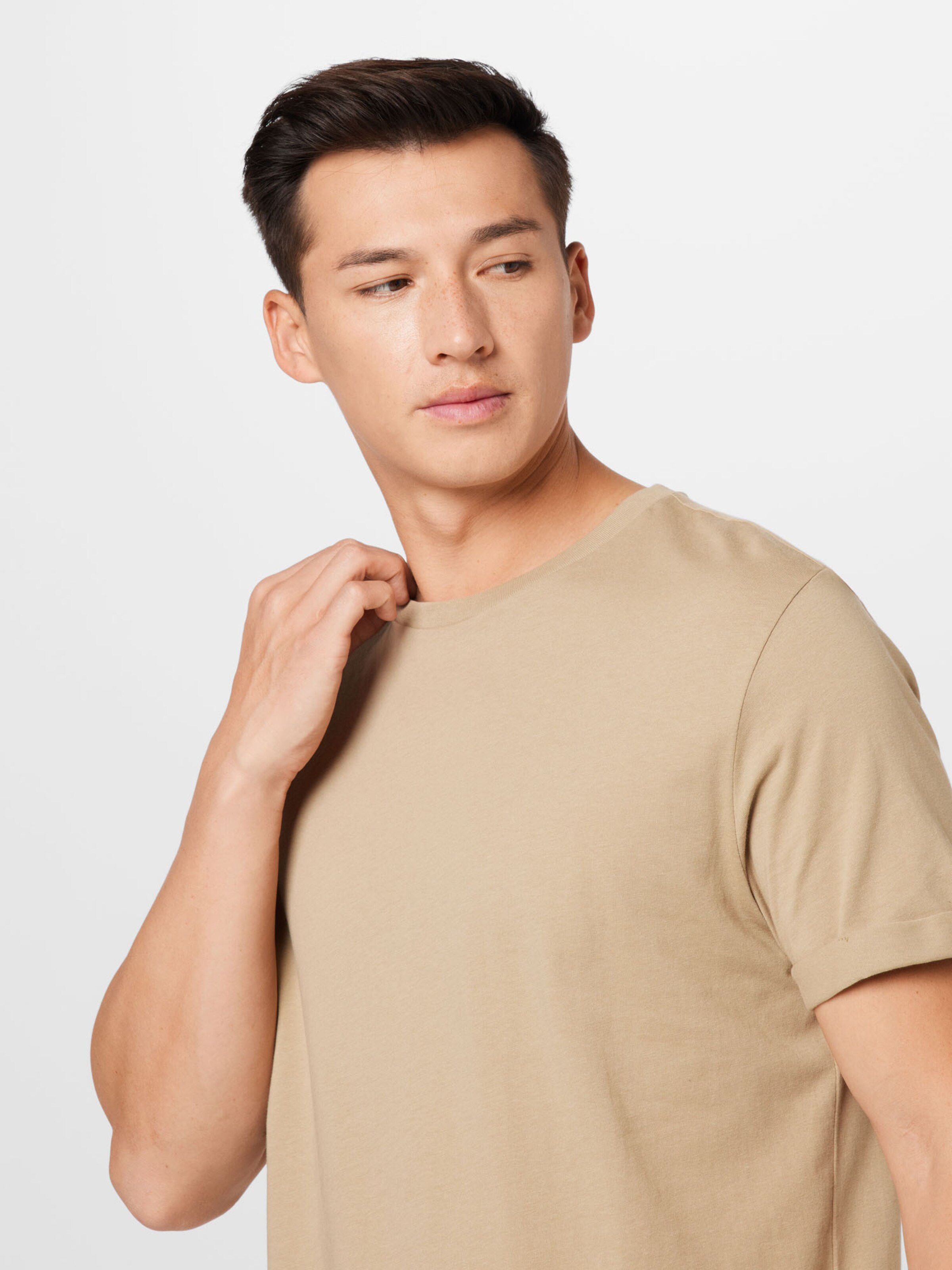 Männer Shirts BURTON MENSWEAR LONDON Shirt in Navy, Hellbraun - YI34077 Männer Shirts BURTON MENSWEAR LONDON Shirt in Navy, Hellbraun - YI34077