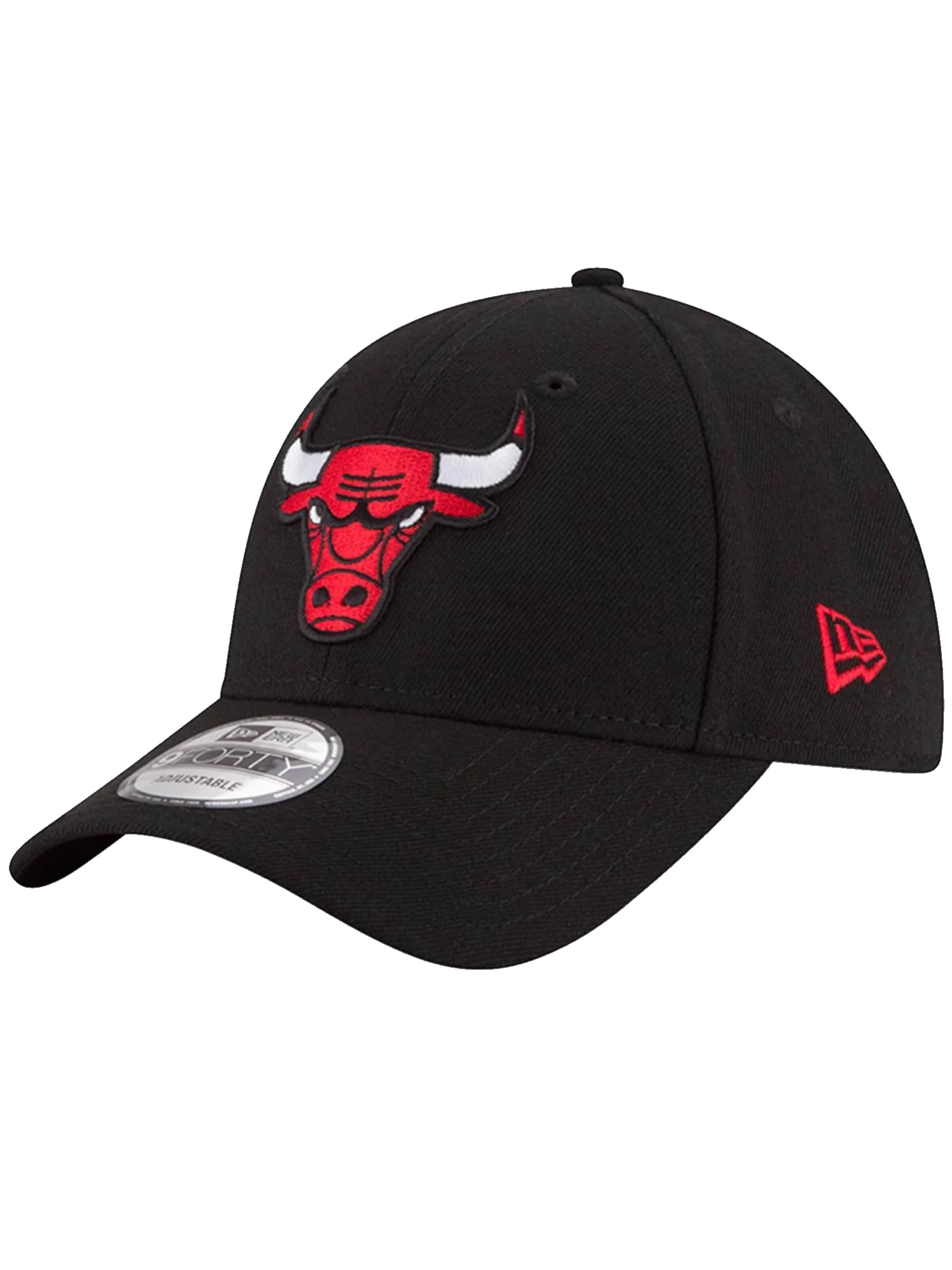 NEW ERA Cap 'New Era 9FORTY The League Chicago Bulls NBA Cap' in Black: front