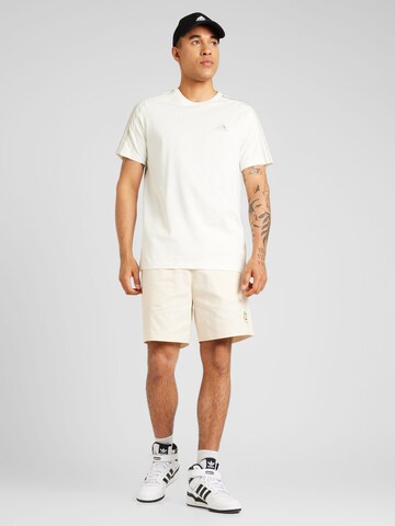 ADIDAS SPORTSWEAR Funkcionalna majica 'Essentials' | bela barva