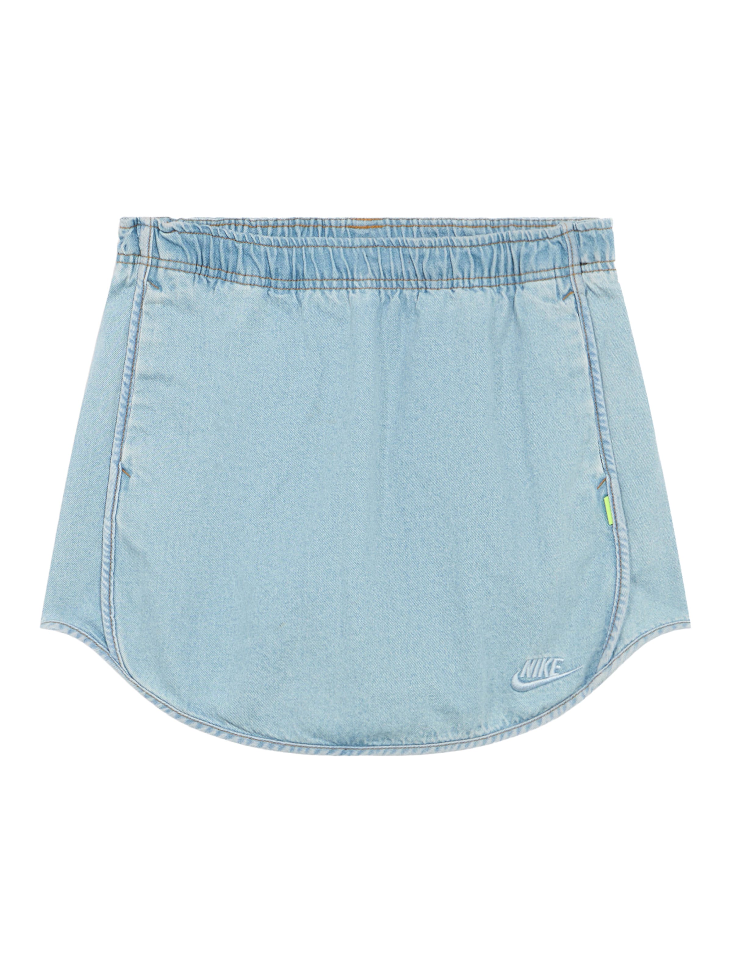 Nike Sportswear Jupe en bleu denim, Vue avec produit