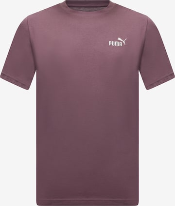 PUMA Performance shirt 'Essentials No. 1' in Brown: front