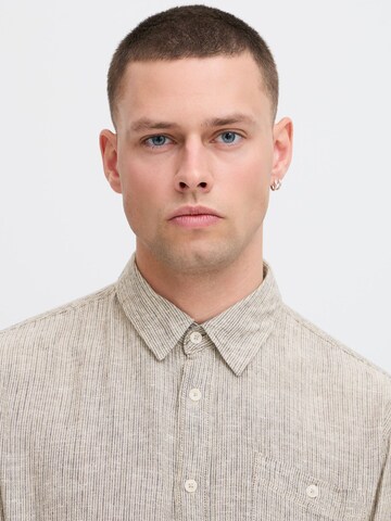 BLEND Regular fit Overhemd ' BHBobby Shirt stripe ' in Bruin