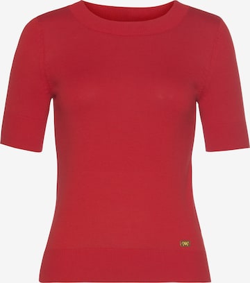 Tom Tailor Polo Team Pullover in Rot