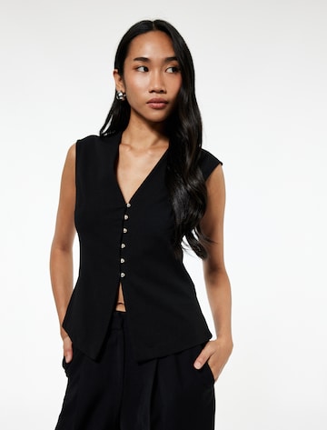 Koton Weste in Schwarz: Vorderseite