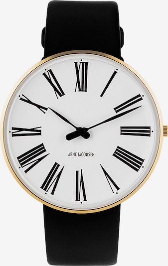 Arne Jacobsen Arne Jacobsen Unisex-Uhren Analog Quarz ' ' in schwarz, Produktansicht