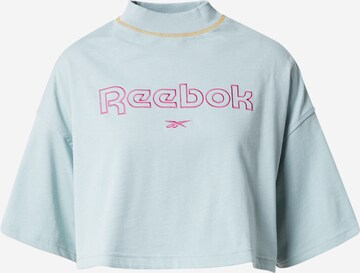 T-shirt Reebok en vert : devant