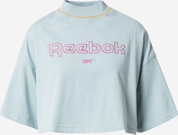 Reebok - Camisa em verde: frente