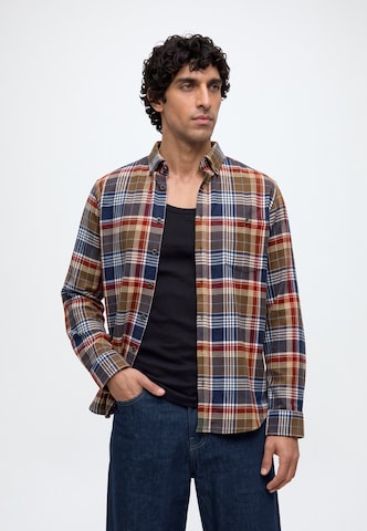 Lindbergh Regular fit Риза в кафяво