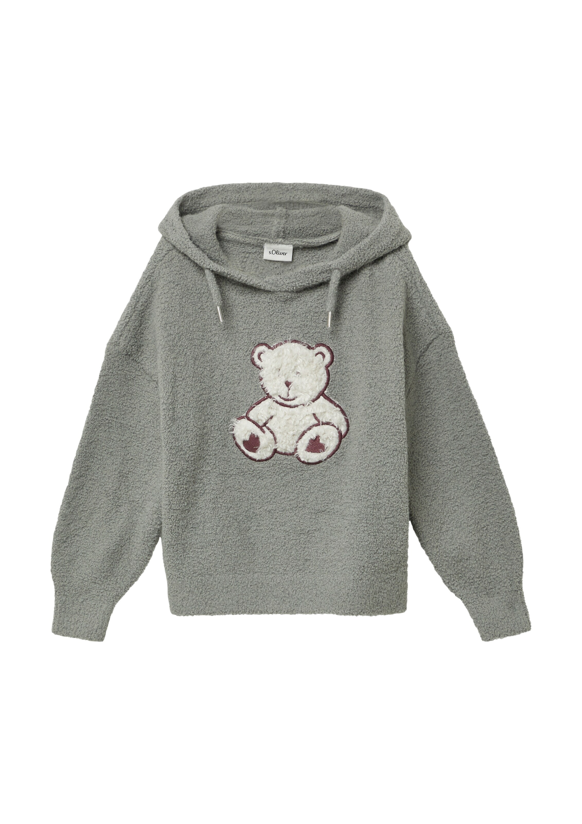 s.Oliver Sweatshirt in Grey: front