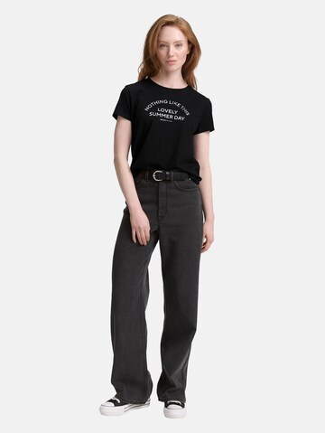 TOM TAILOR DENIM - Camiseta en negro