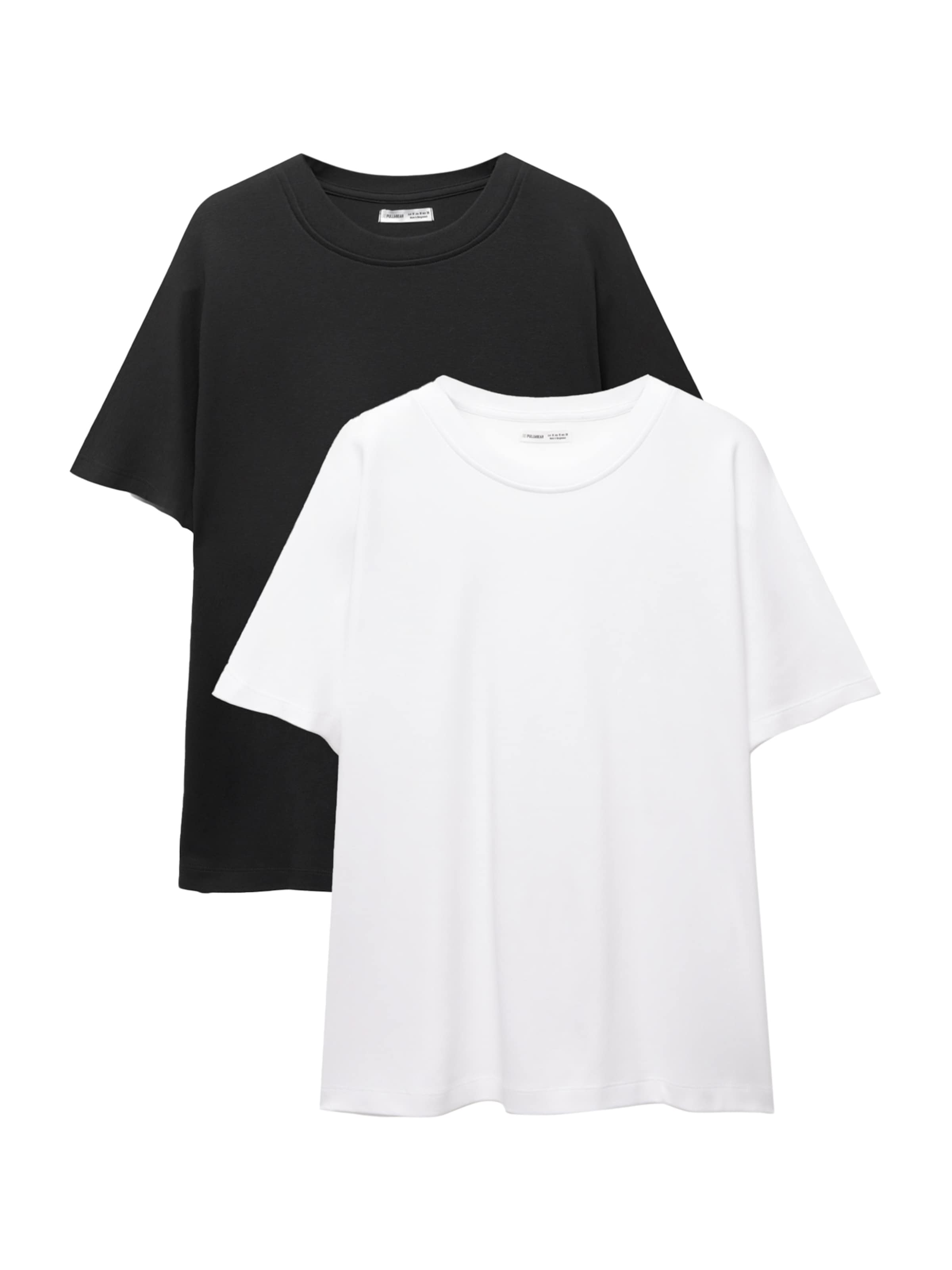 Pull&Bear T-shirt i svart: framsida