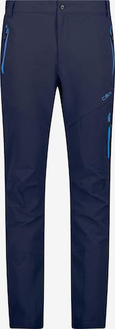 CMP Regular Outdoor Pants in Blue: front