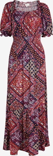 Apricot Boho Folk Print Maxi Dress ' ' in lila, Produktansicht