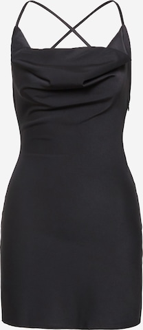 Misspap Dress in Black: front