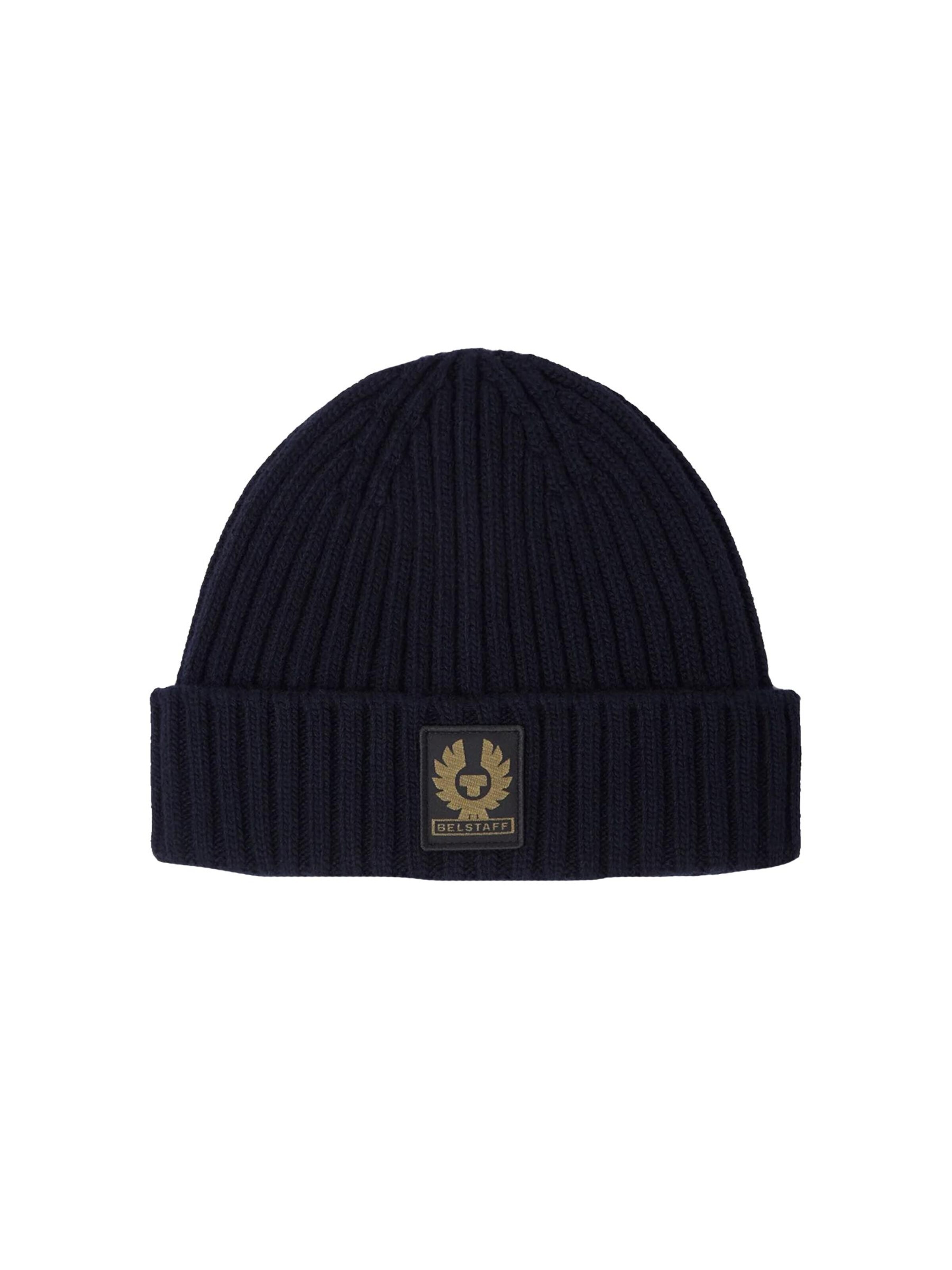 Belstaff Beanie in Blue: front