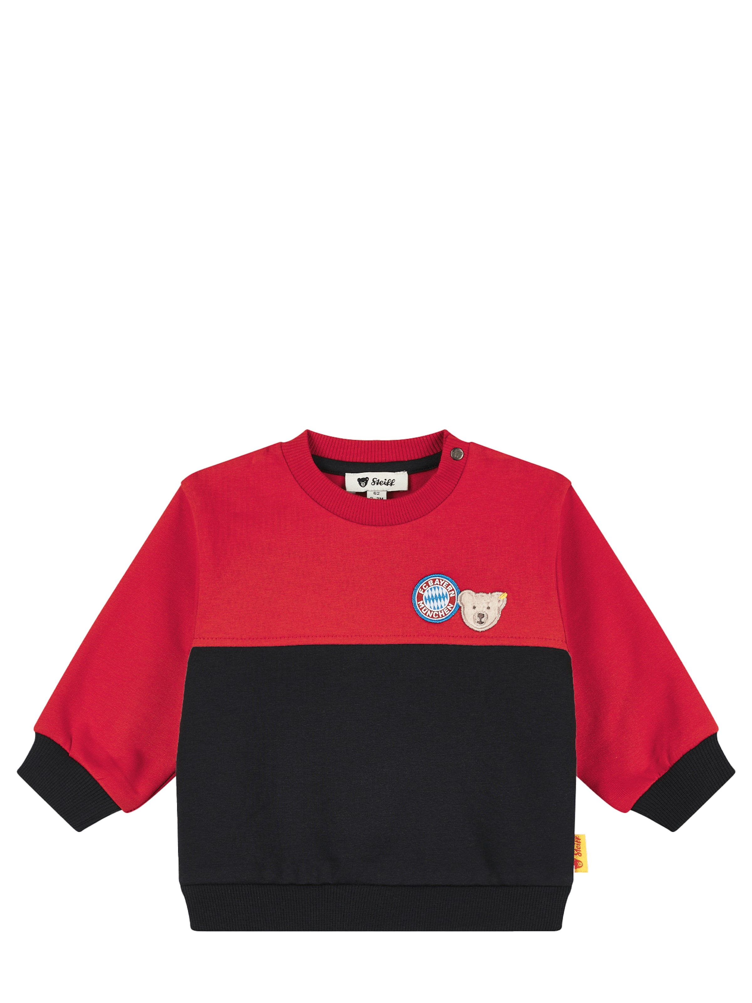 FC BAYERN MÜNCHEN FC Bayern Sweatshirt in Rot: Vorderseite