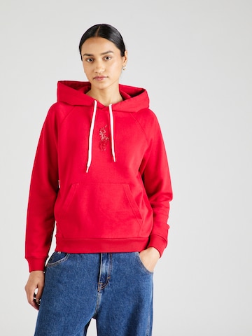 Polo Ralph LaurenSweater majica - crvena boja: prednji dio