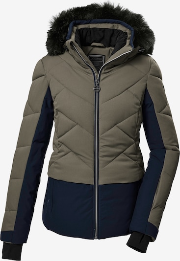 KILLTEC Športová bunda 'KSW 102' - tmavobéžová / námornícka modrá, Produkt