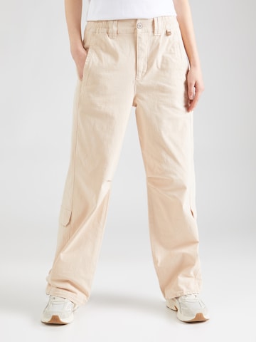 Wide leg Pantaloni cargo 'TESSA' di Gang in beige: frontale