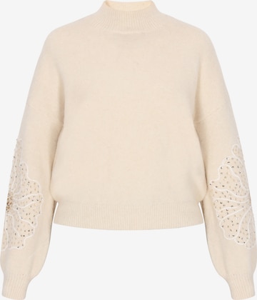 IZIA Pullover in Beige: Vorderseite