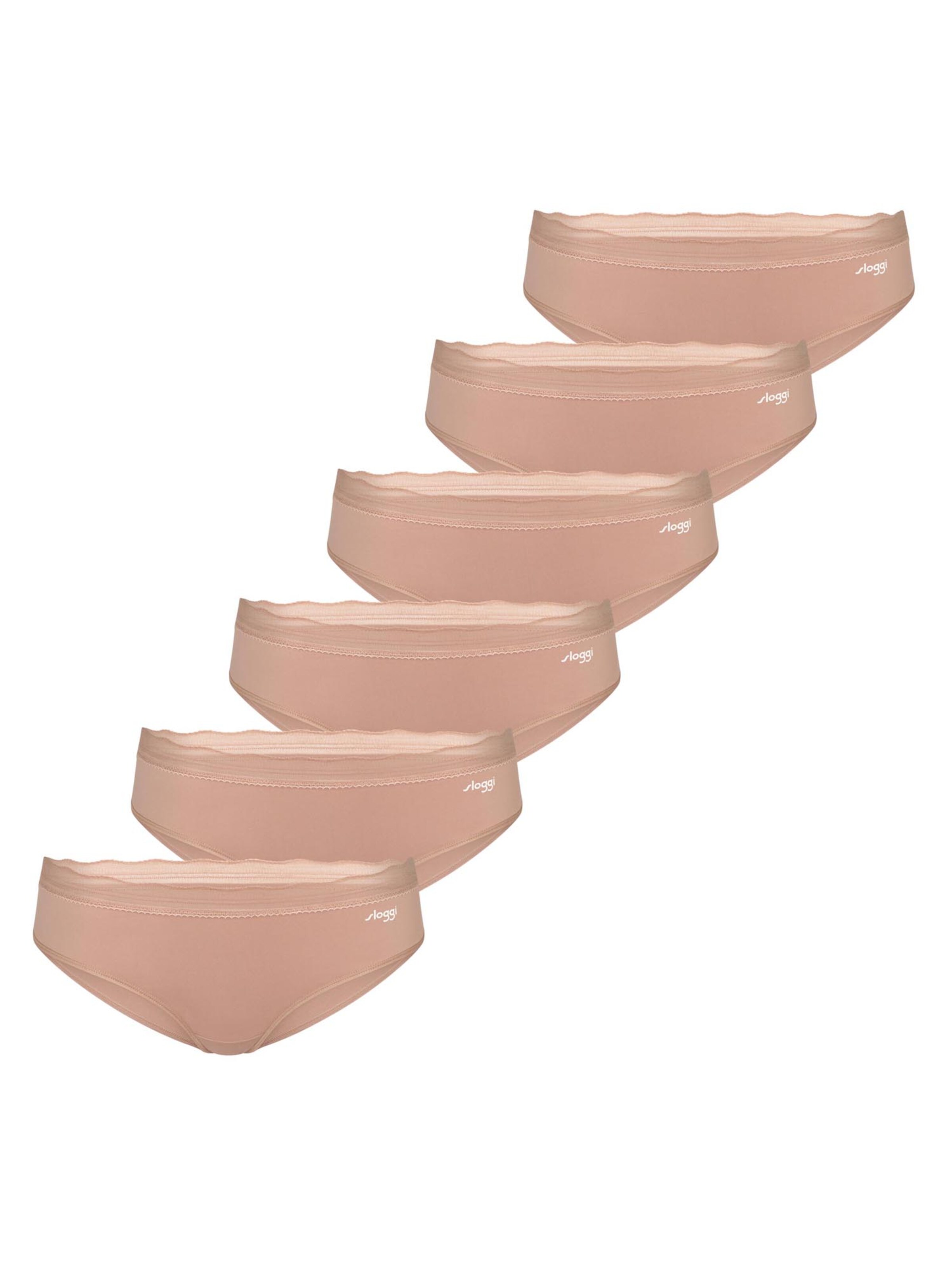 SLOGGI Panty 'Go Blush' in Beige: front