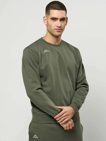 KAPPA Trui ' Trullo ' in Groen: voorkant