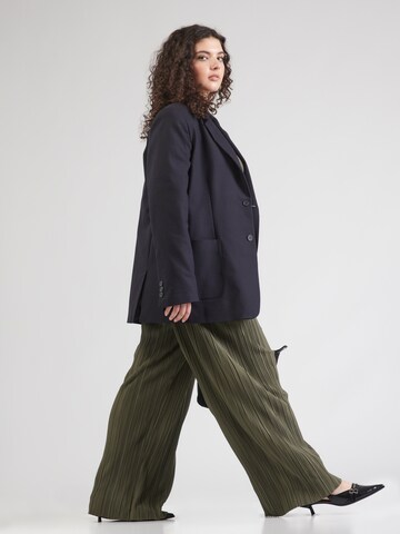 ONLY Carmakoma Wide Leg Hose in Grün