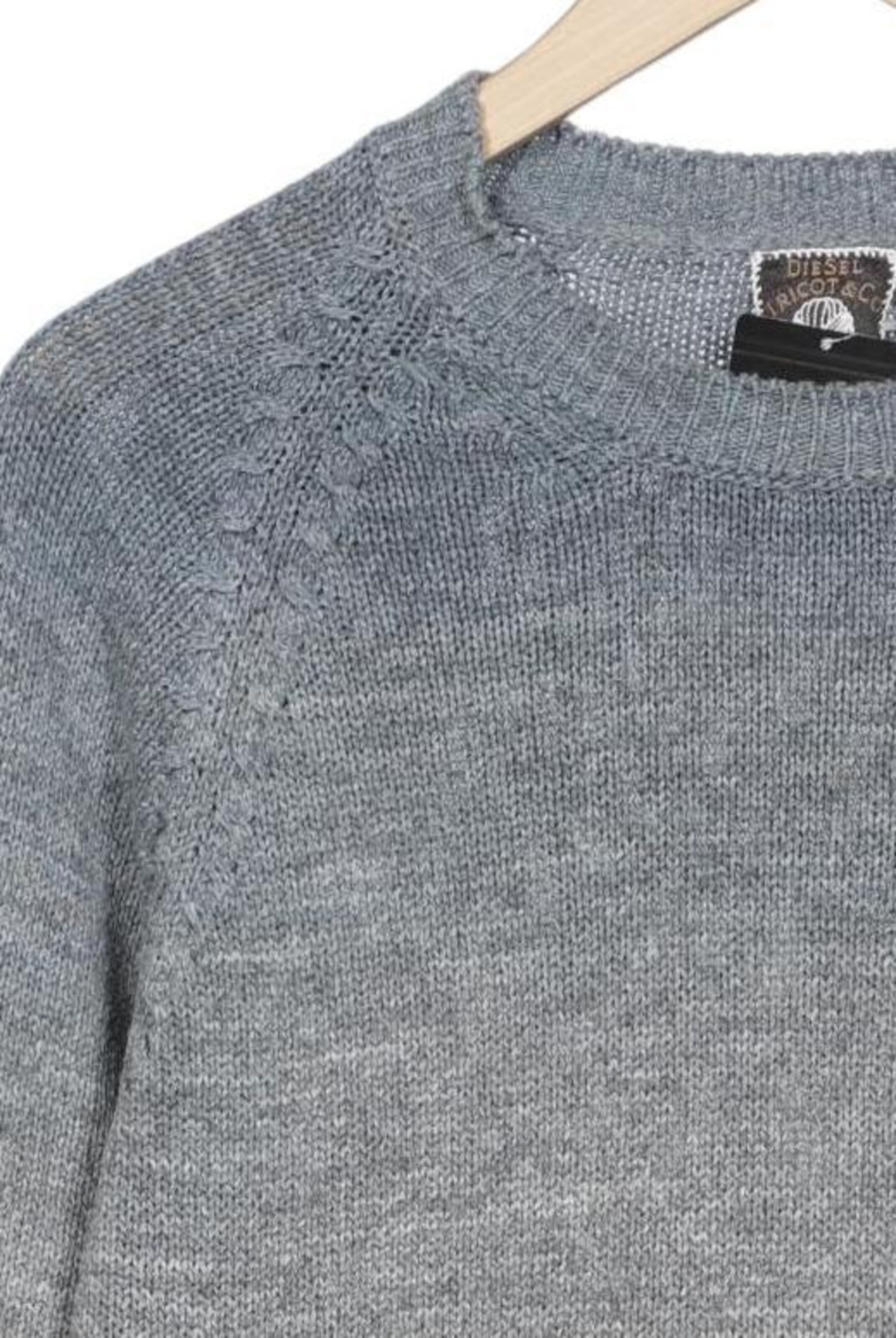 DIESEL Pullover L in Grau