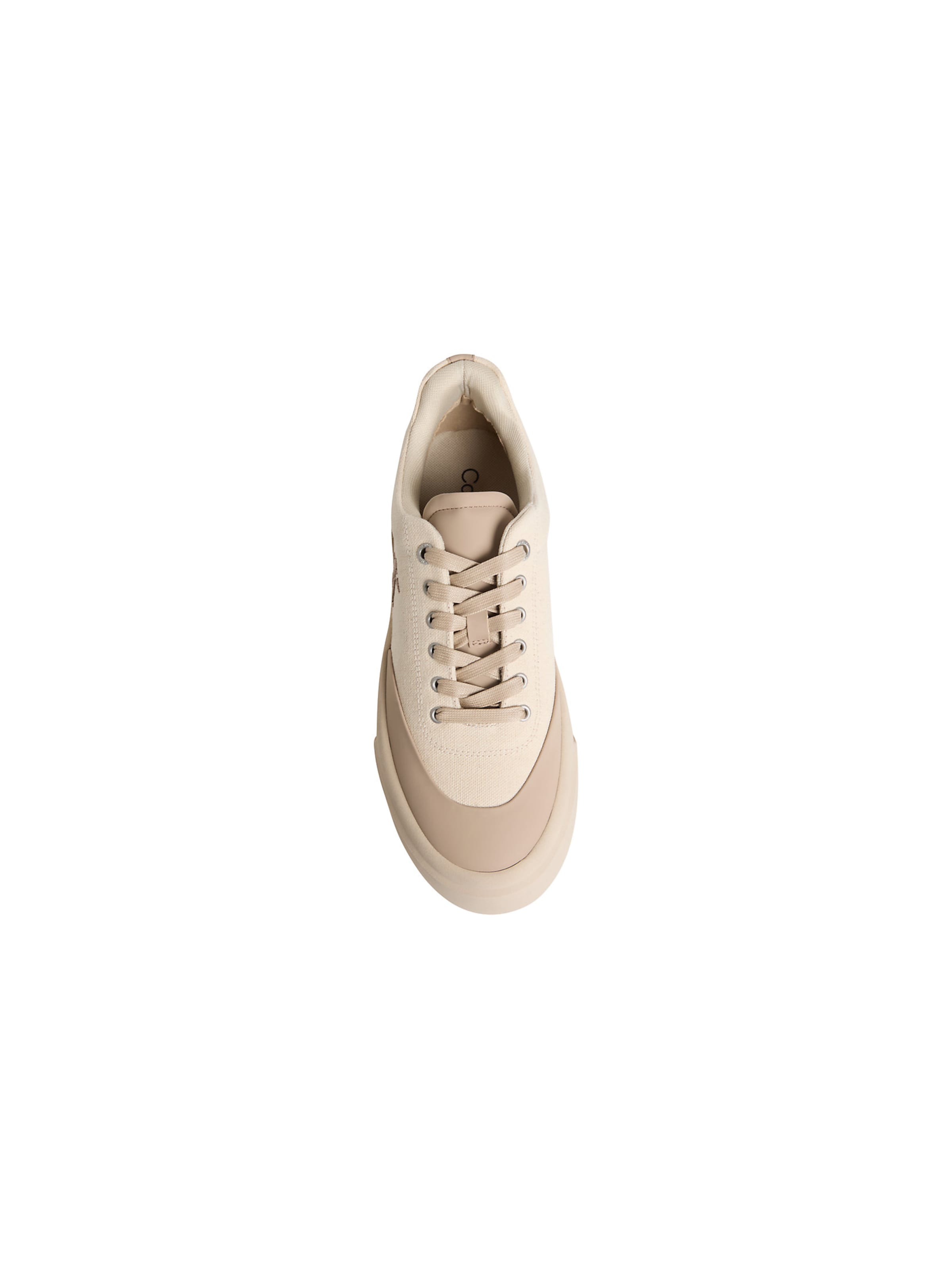 Calvin Klein Platform trainers 'Sienna' in Beige