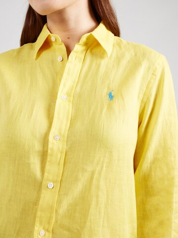 Camicia da donna 'CLASSIC' di Polo Ralph Lauren in giallo