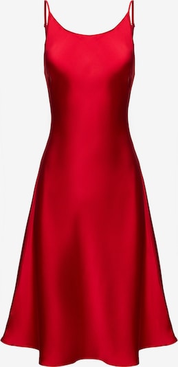 Serena Silueta Mekko 'Below the knee satin slip dress 'Grace'' koossa 40 värissä punainen, Tuotenäkymä