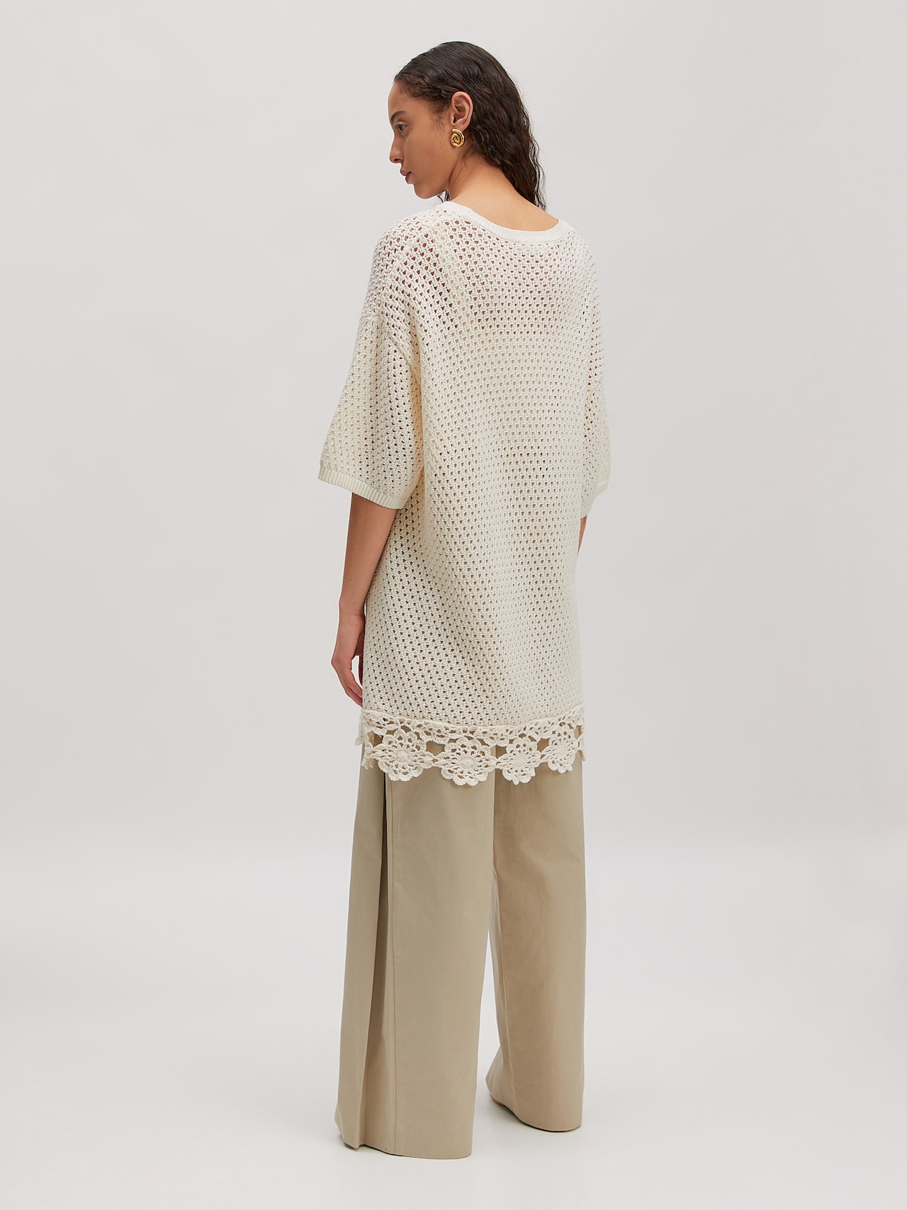 EDITED Nouveautés Robe 'Conor' crème