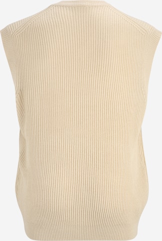 Urban Classics Regular fit Sweater Vest in Beige