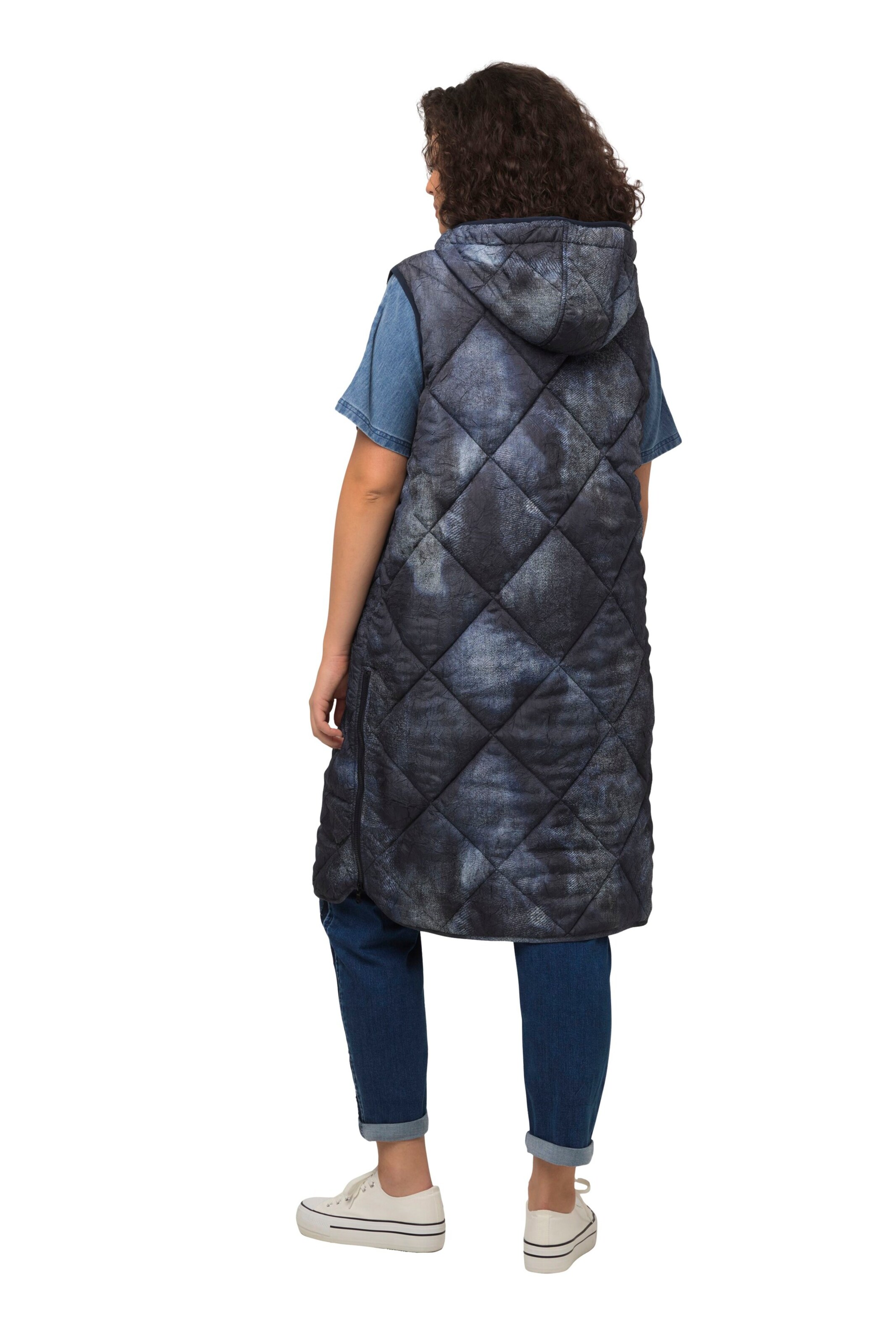 Ulla Popken Vest in Blue