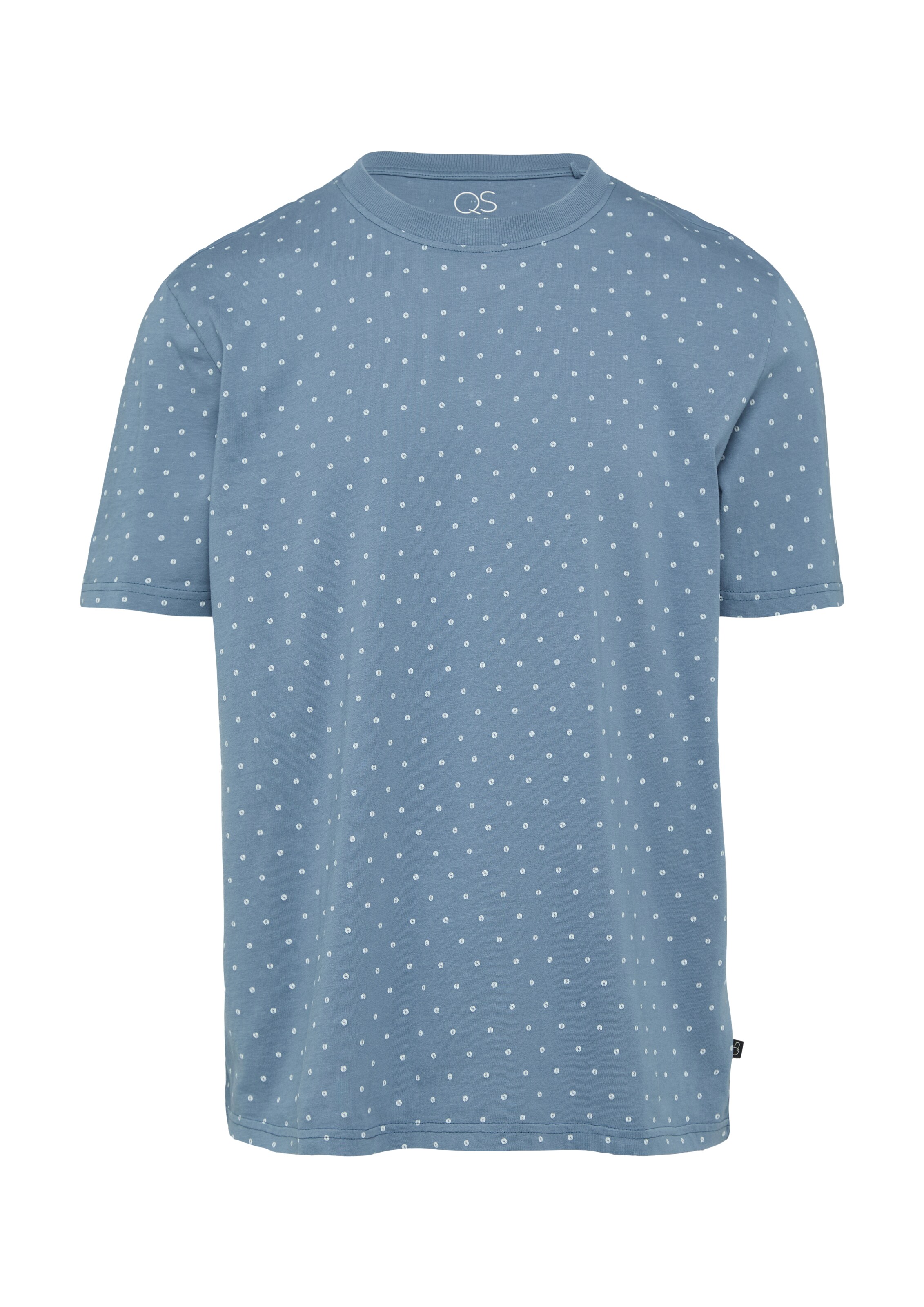 QS T-Shirt in Blau: Vorderseite