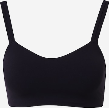 Bustino Reggiseno sportivo di NIKE in nero: frontale