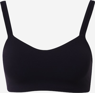 NIKE Soutien-gorge de sport en noir / blanc, Vue avec produit