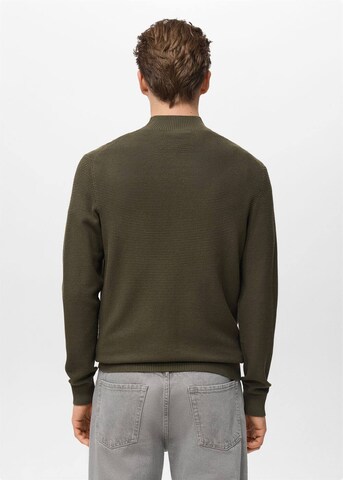 MANGO MAN Sweater 'Carino' in Green